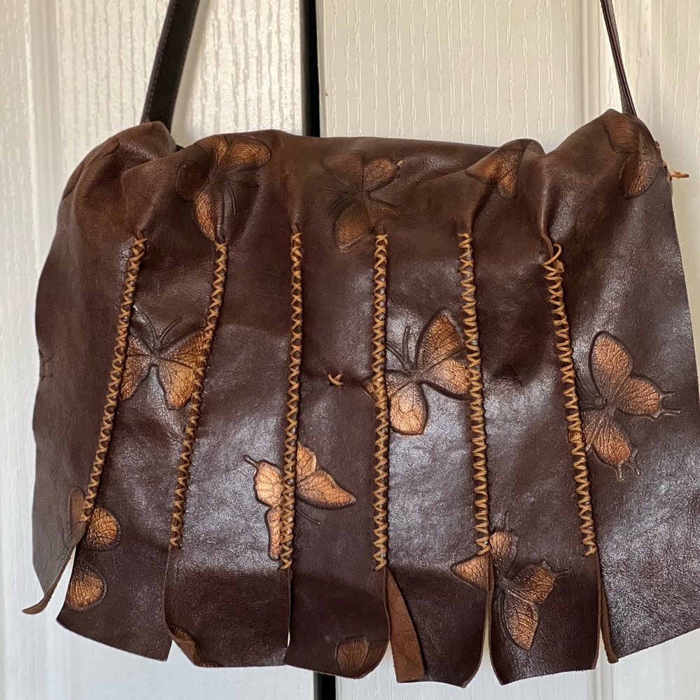 Beautiful “Extremely Rare” Carlos Falchi Butterfly Handbag.